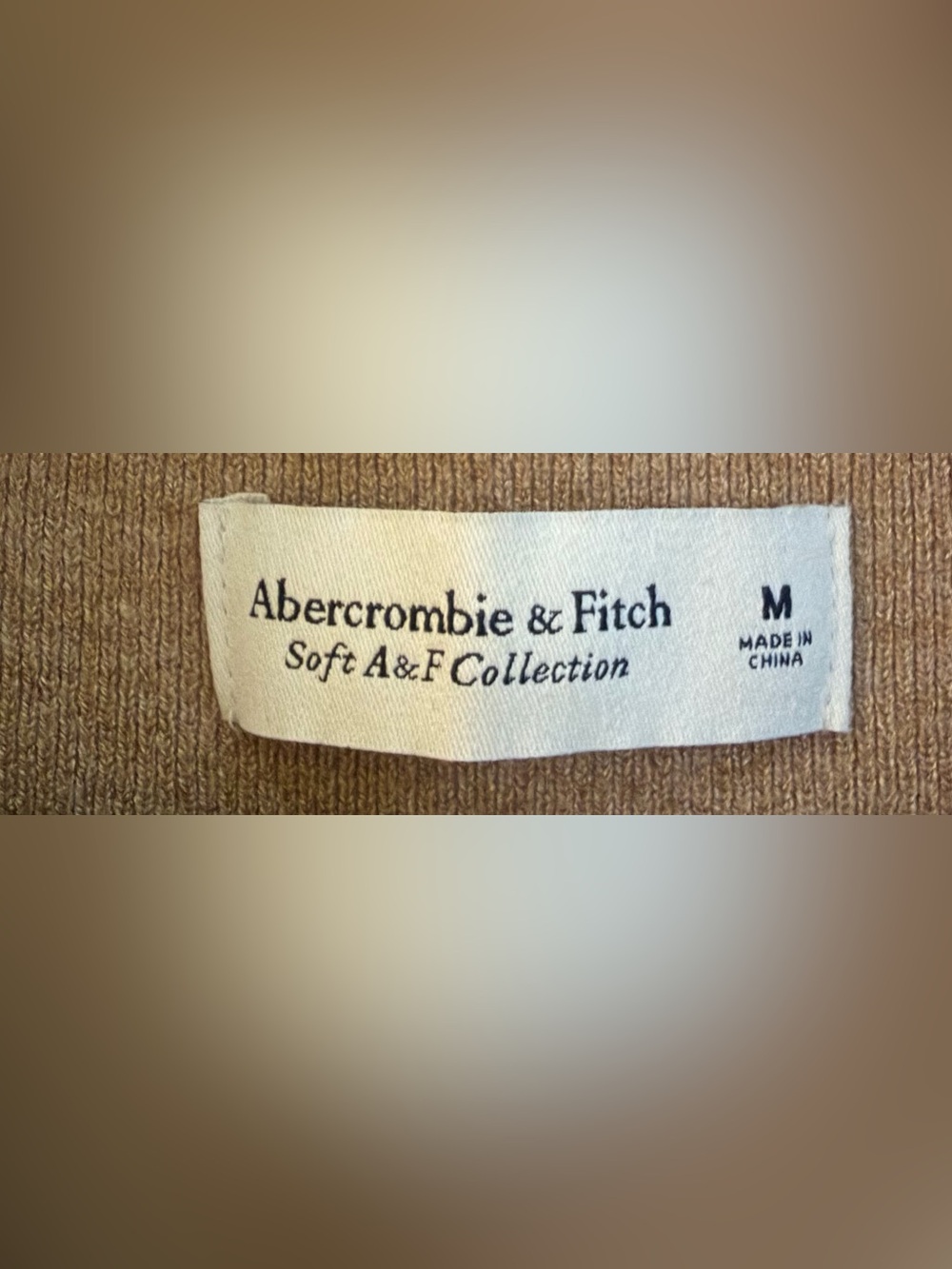 Abercrombie & Fitch LuxeLoft Oversized Legging Friendly Half Zip Sweater - Picture 4 of 4